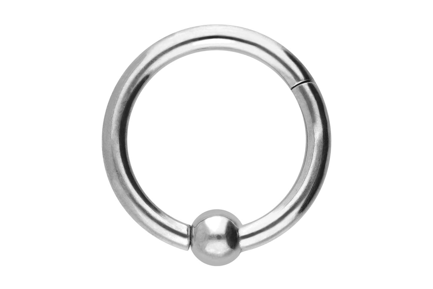 Chirurgenstahl Segmentring Clicker Piercing KUGEL ++SALE++